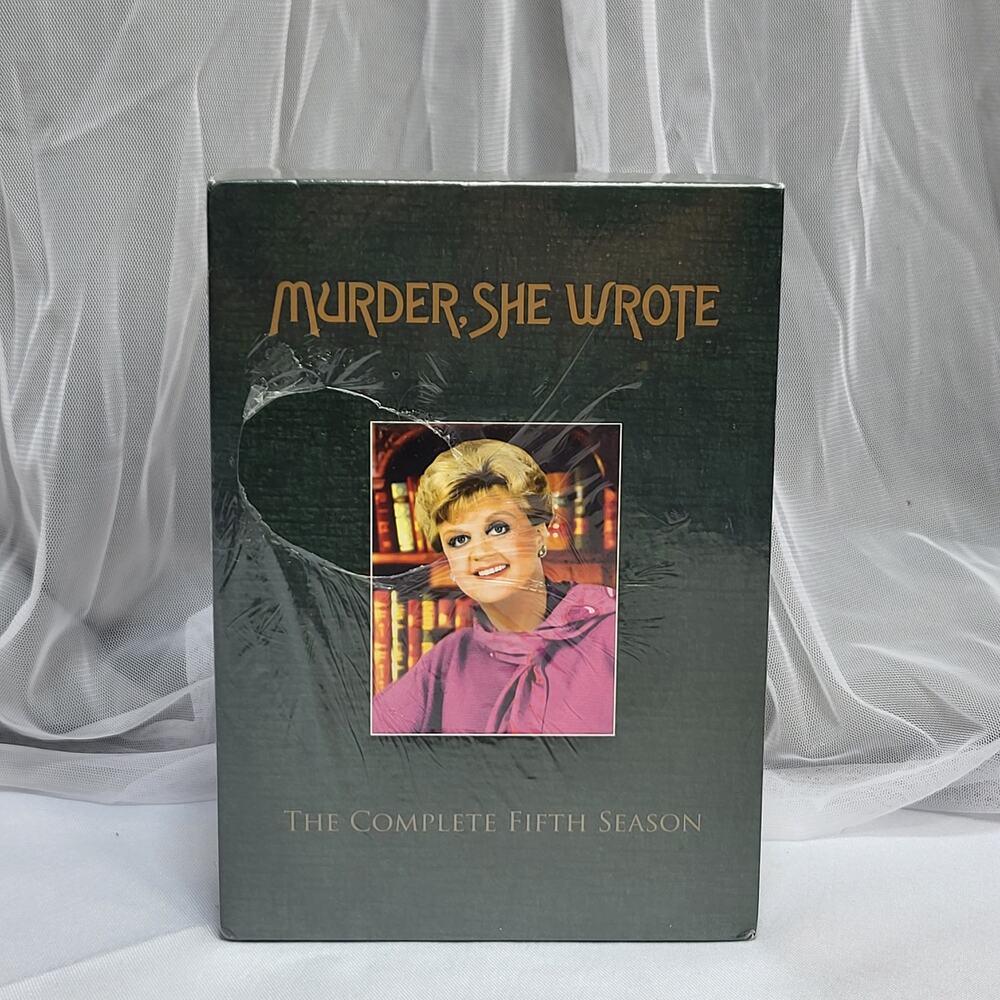 Murder She Wrote The Complete Fifth Season 5-Disc DVD Set Murder Mysteries NEW